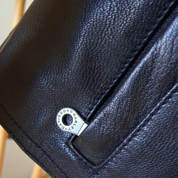 Harley-Davidson Women's Classic Black Leather Studded Bling Biker Jacket - Picture 5 of 12